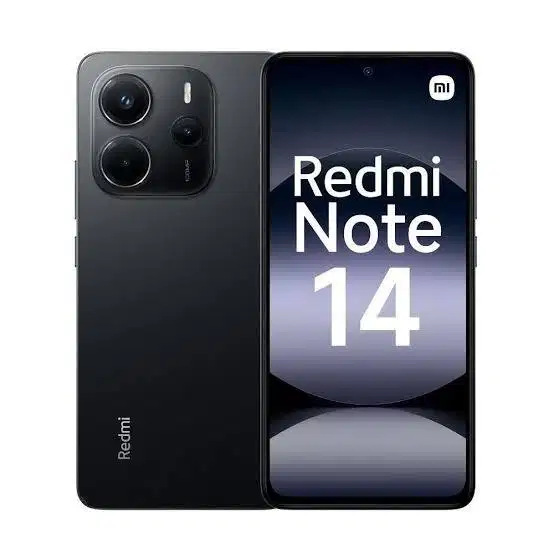Redmi note 14 Ram 8/256gb hitam baru garansi resmi nasional