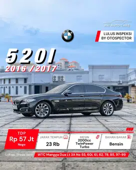 BMW 520i Luxury 2017 NIK 2016