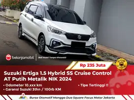 [ LOW KM ] Suzuki Ertiga 1.5 Hybrid Cruise Control AT Putih 2024/2025