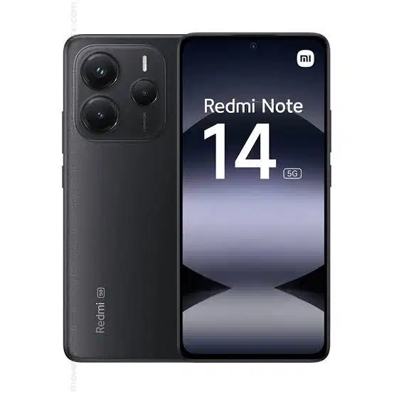 Redmi note 14 5G Ram 8/256gb hitam baru garansi resmi nasional