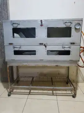 OVEN GAS 2 TINGKAT, Masih normal berfungsi semua.