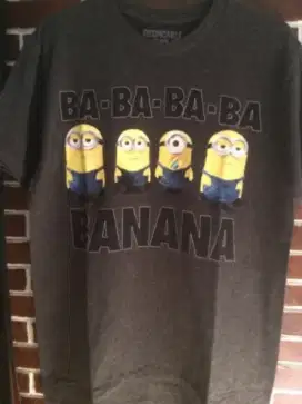 Original Baju Minions Discable Me Kaos Film nt h&m McDonald's uniqlo
