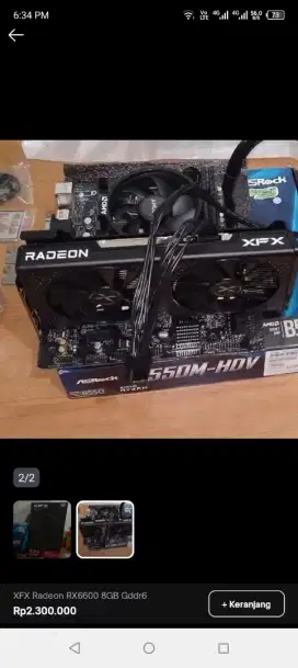 RADEON RX6600 8GB GDDR6