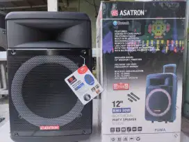 Sepeker portabel 12 inch. Baru.