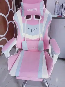 Kursi gaming, bekas, kondisi 80%