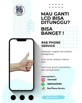 LCD OPPO XIAOMI SAMSUNG VIVO INFINIX + PASANG