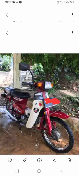 Dijual honda supercup c 800