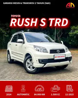 (KM 84RB) Toyota Rush S TRD A/T 2014 1.5 not G