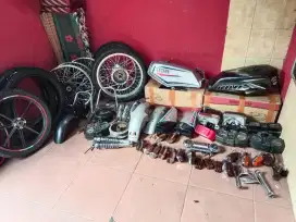 Spare part ori khusus motor yamaha rx king harga mulai dari 100rb