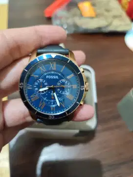 Jam Fossil Chrono Full box mulus