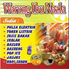 SPANDUK MENU BACKDROP STAND BANNER BROSUR DI BEKASI