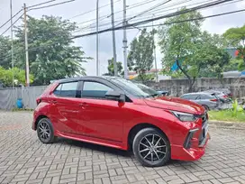 Low KM Toyota Agya 1.2 GR Sport Two Tone Bensin-AT 2023 DKS
