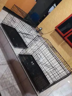 Kandang kucing tingkat ukuran besar