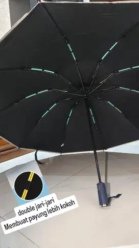 payung otomatis anti uv ukuran besar bisa buat 2 orang 4 warna AGOO