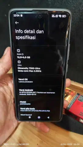 Redmi Note 14 Pro 5G Ram 12/512 Mulus!!!