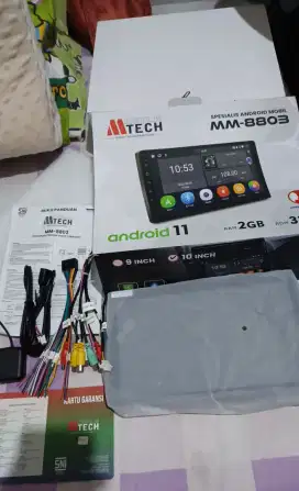 Headunit Mtech 10 inchi (kegedean beli lagi yg 9 inchi)