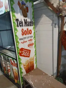 Jual gerobak teh solo