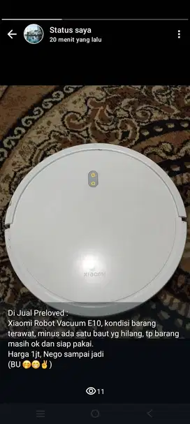 Robot vacuum e10