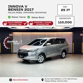INNOVA V BENSIN 2017 LIKE NEW !!