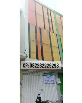 disewakan ruko 3 lantai pusat kota jember