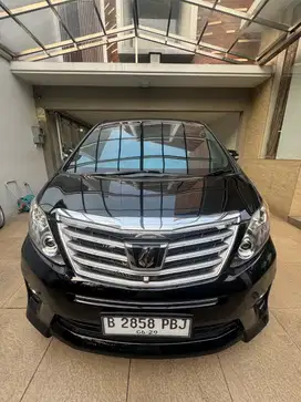 Alphard SC 2.4 A/T 2014 CBU Jepang