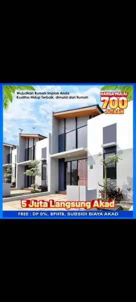 Free Mezzanine Free DP at Serpong Garden Cisauk Dekat Aeon BSD