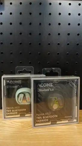 ACOME Headset Earphone TWS Bluetooth 5.4 Tampilan Layar Pintar LED