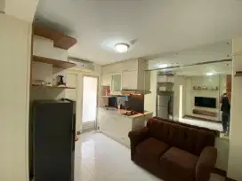 Sewakan Tahunan Apartemen Kalibata City 2 BR Jadi 1 BR Free IPL