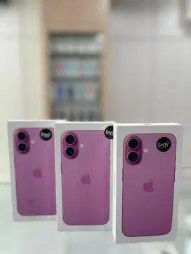 Promo Baru...IPhone 16 128Gb Grs Resmi (Warna : Pink)