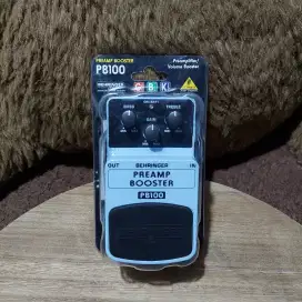 Efek Gitar Behringer Preamp Booster PB100 Pedal fx guitar PB 100