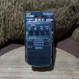 Efek Gitar Behringer Chorus Space-D CD400 pedal fx guitar stomp CD 400