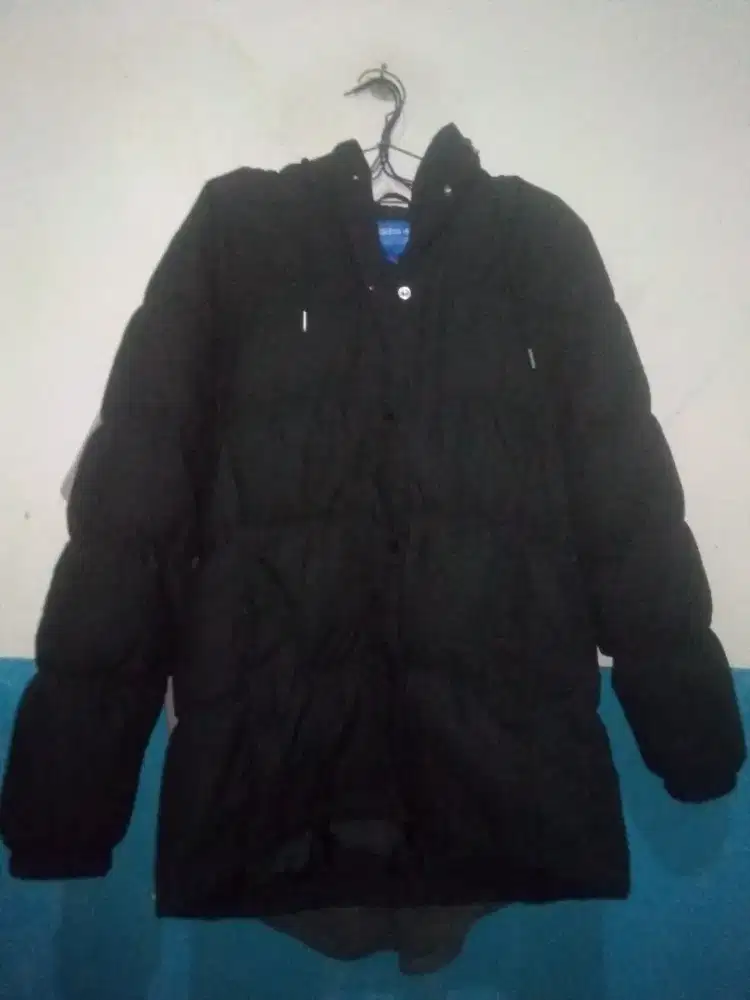 Jaket parka Adidas bulu angsa