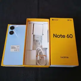 Realme Note 60 4/64 Fullset No Minus Mulus