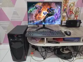 PC GAMING DESIGN + LCD + RAM 8 GB + VGA 1 GB + HD 500 GB + GAMES APP