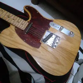 Jual Fender Telecaster Custom, Wrn.Coklat Natural,Ex Sendiri,Lt.Agung
