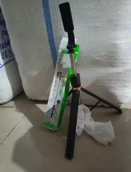 Tongsis bluetooth K9 1,7m tripod remot LED TONGSIS 170cm