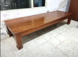 Meja Kayu Jati 2 Meteran Seperti Baru