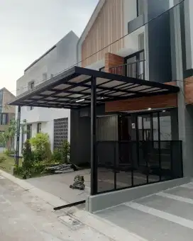 Kanopi Baja ringan Talang air