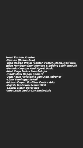 Hanya Untuk Wanita