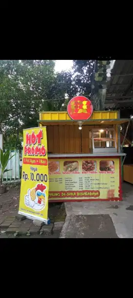 Jual Rombong Usaha Fried Chicken