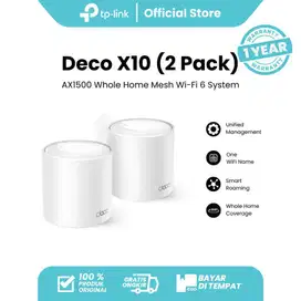 TP-Link Deco X10 2 Pack KONDISI 99%