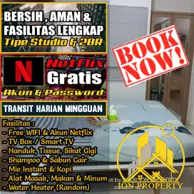 GREEN PRAMUKA STUDIO SEWA TRANSIT HARIAN APARTEMEN JAKARTA PUSAT