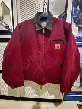 Carhatt detroit jacket j97 cri (crimson red) Uk: M fit to L