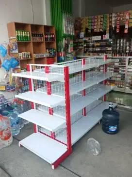 COD|Toko aneka perlengkapan rak minimarket bekas dan baru