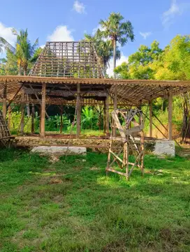 Rumah joglo madura ful ukir
