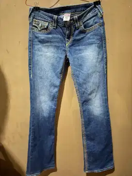 Celana jeans TRUE RELIGION section HI-ROSE BOOT size 28