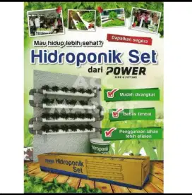 Hidroponik Set Pipa Power Paket Peralatan Paralon [NEW]