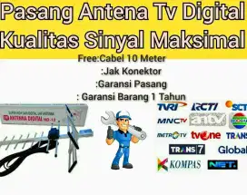 Pusat Jual Pasang Signal Antena TV Dan Instalasi