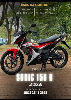 Honda SONIC 150 R 2023 ISTIMEWA Bisa Kredit