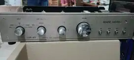Pre amp dan power amplifier
